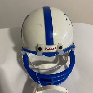Mini Colts football helmet